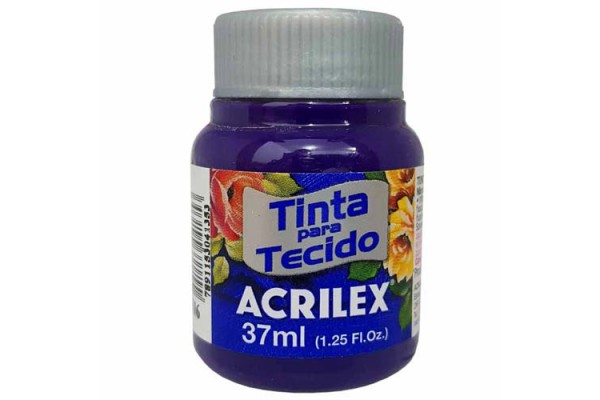 TINTA TECIDO FOSCA 37 ML VIOLETA ACRILEX